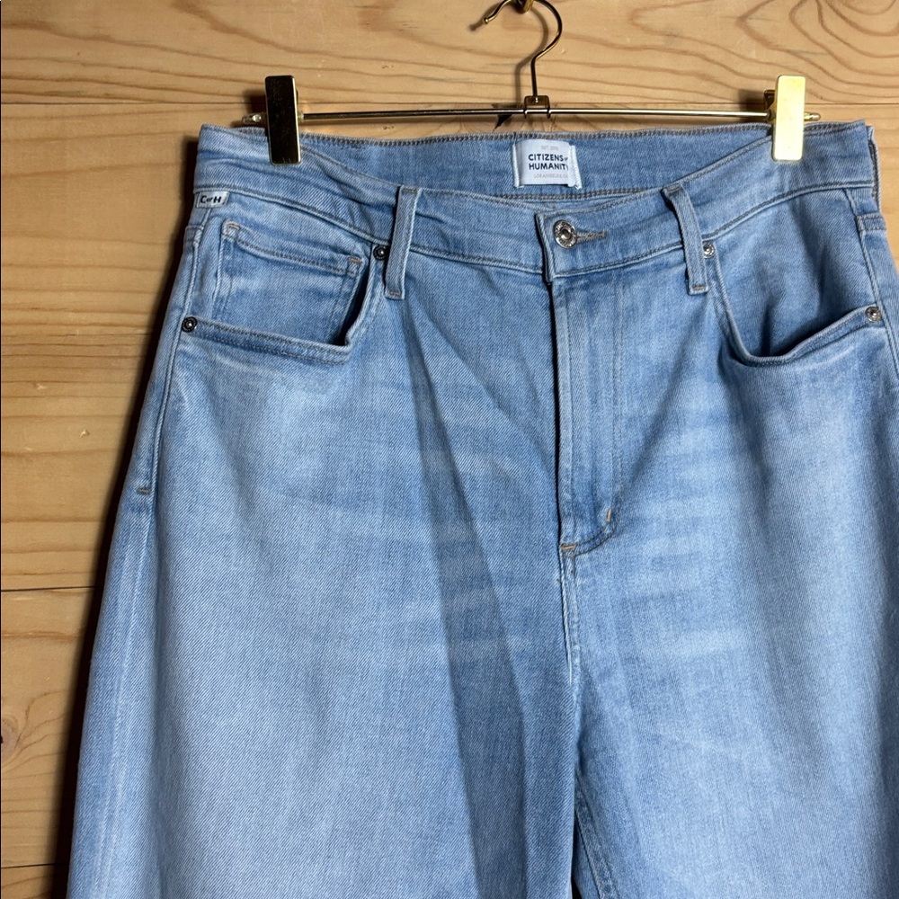 Citizens Of Humanity Lyra cropped wide leg jeans size 30 - Picture 4 of 10